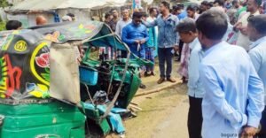 চালকের পর মারা গেলেন আহত যাত্রী